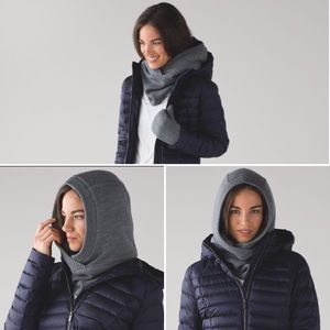 NWT Lululemon Shakti Sherpa Snood Gray Grey